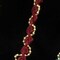 The Ribbon People Wine Red and Gold Pearl Twisted Craft Ribbon 0.5" x 55 Yards